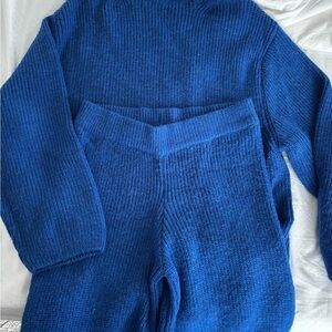 Mango oversized knit Set